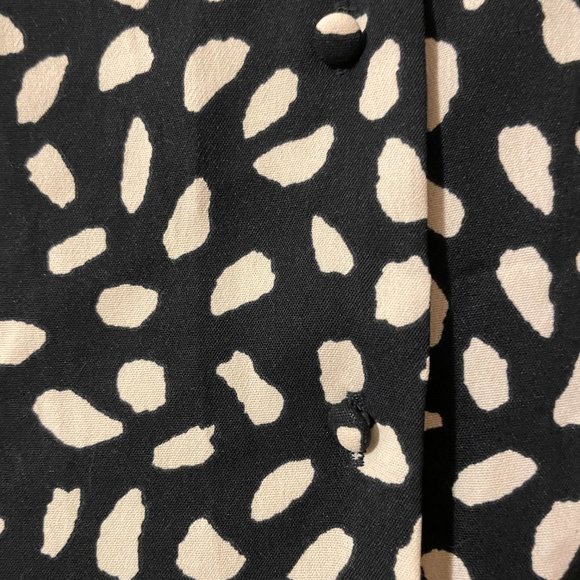 NWT Adorable Summer Black and White Slip Dress, Size L - Picture 5 of 7